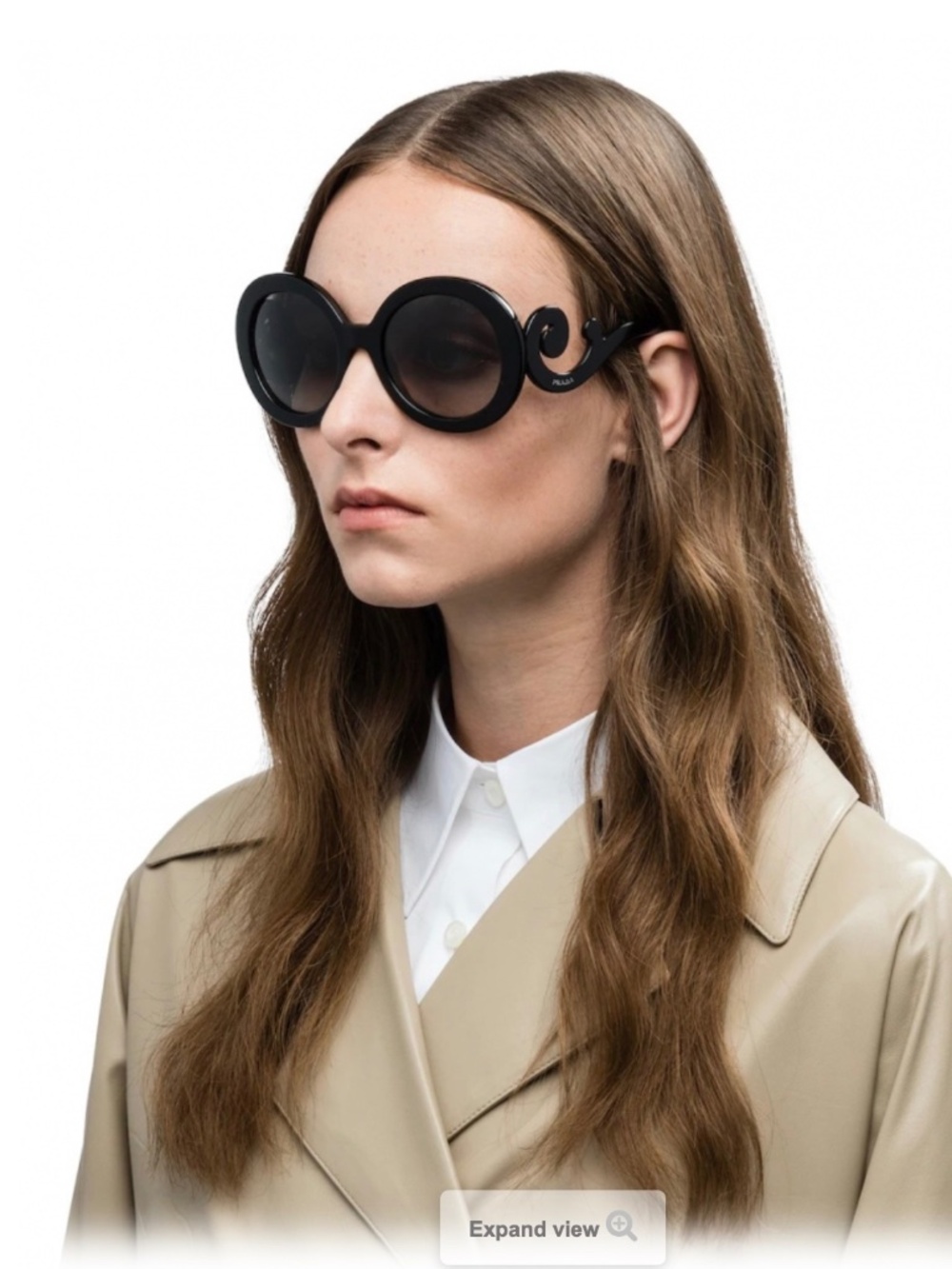 Prada Black Baroque Sunglasses - Excellent Condition With Box, Case & COA